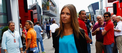 Dasha Kapustina en el Gran Premio de Alemania 2012