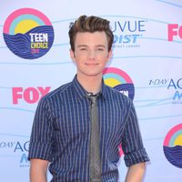 Chris Colfer posa en la gala Teen Choice Awards 2012 