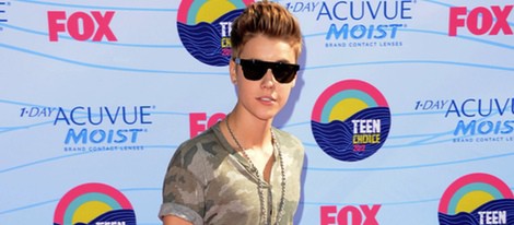 Justin Bieber en la gala Teen Choice Awards 2012 