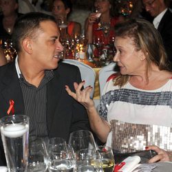 Kiko Hernández y Mila Ximénez en la gala Concordia Antisida 2012