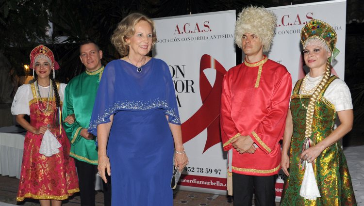 María Luisa de Prusia en la gala Concordia Antisida 2012