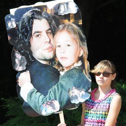 Procesión en el funeral de Sage Stallone