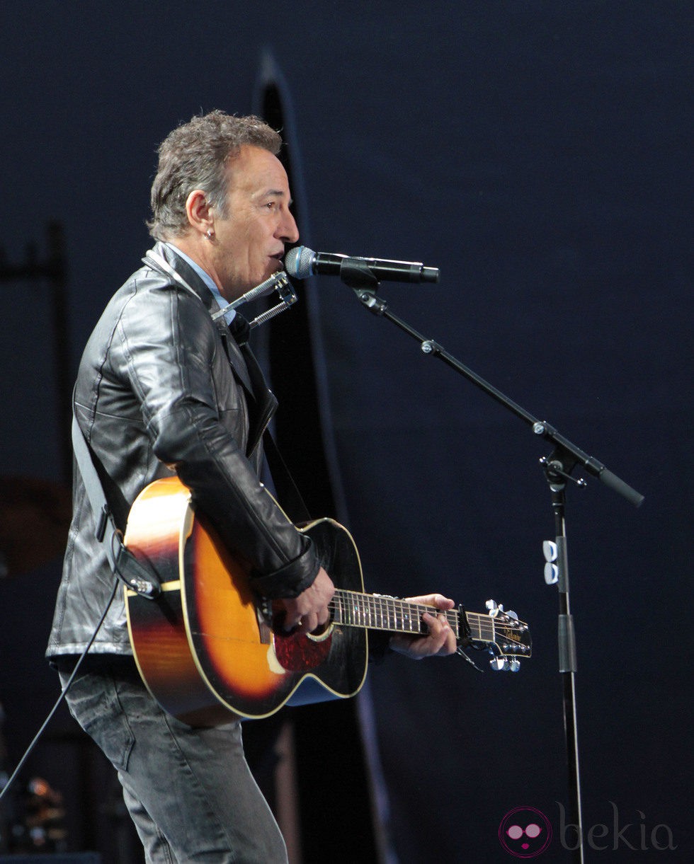 Bruce Springsteen en el concierto en recuerdo a las víctimas de Utoya