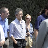 Fernando Grande-Marlaska en el funeral de Gregorio Peces-Barba