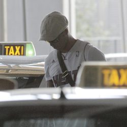 Sergio Ramos vuelve a Madrid tras sus vacaciones 2012 en Ibiza