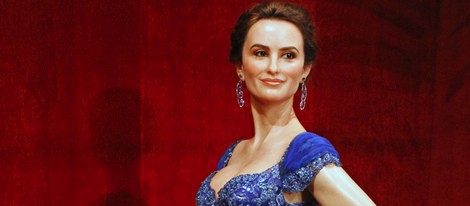 Figura de cera de Penélope Cruz en el Museo Grévin de París