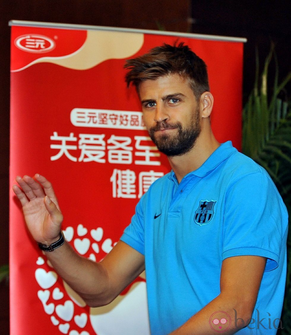 Gerard Piqué en China