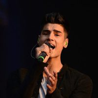 Siva Kaneswaran de 'The Wanted' en el concierto celebrado en Hyde Park con motivo de los JJ.OO de Londres 2012