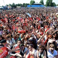 Miles de personas en el concierto celebrado en Hyde Park con motivo de los JJ.OO de Londres 2012