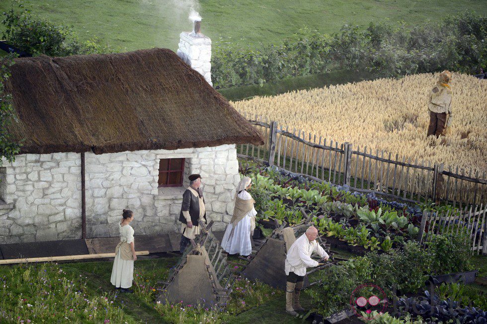 La campiña inglesa recreada en la ceremonia de inauguración de los Juegos Olímpicos