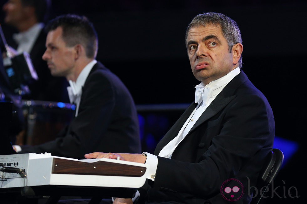 Mr. Bean en la ceremonia de inauguración de los Juegos Olímpicos