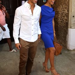 Marvin Humes y Rochelle Wiseman, ya convertidos en marido y mujer