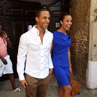 Marvin Humes y Rochelle Wiseman, ya convertidos en marido y mujer