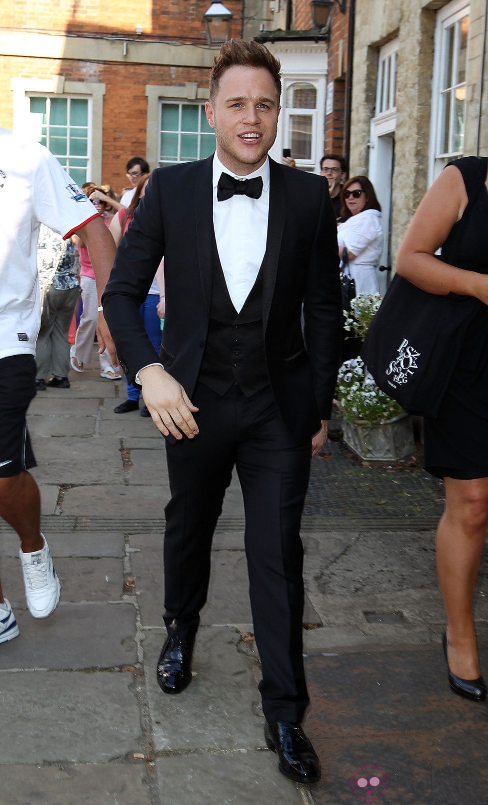 Olly Murs en la boda de Marvin Humes y Rochelle Wiseman