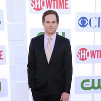 Michael C. Hall en la fiesta organizada por la cadena de televisión CBS