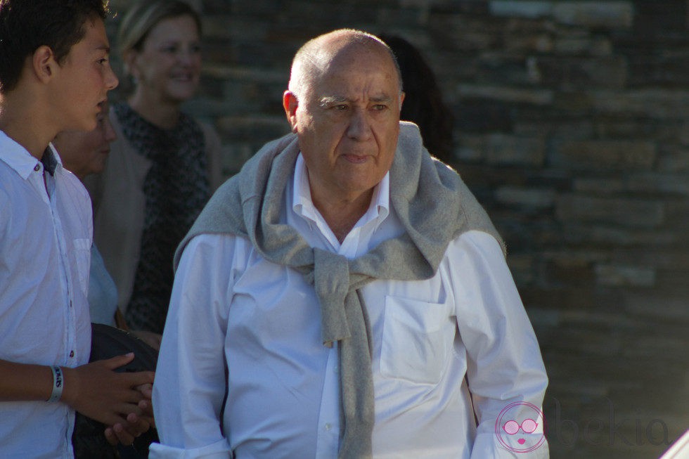 Amancio Ortega en el Torneo de Casas Novas 2012