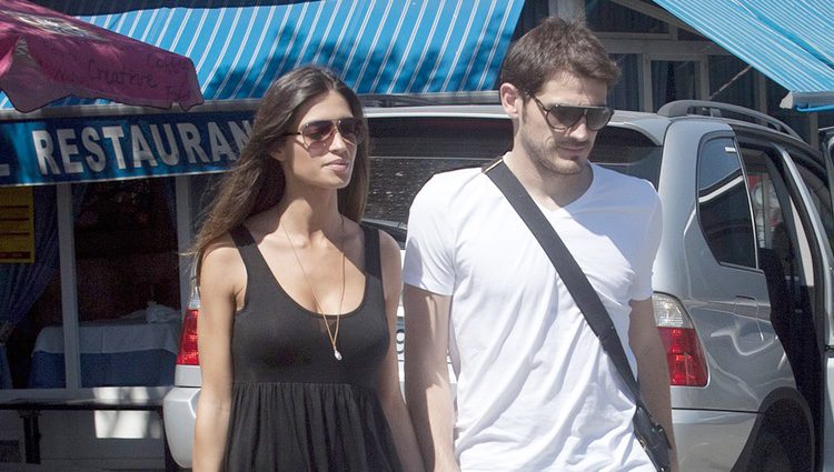 Iker Casillas y Sara Carbonero, en Navalacruz durante sus vacaciones de verano