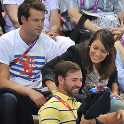 Los hijos del Gran Duque de Luxemburgo bromean en Londres 2012