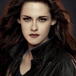 Kristen Stewart en un poster promocional de 'Amanecer.Parte 2'