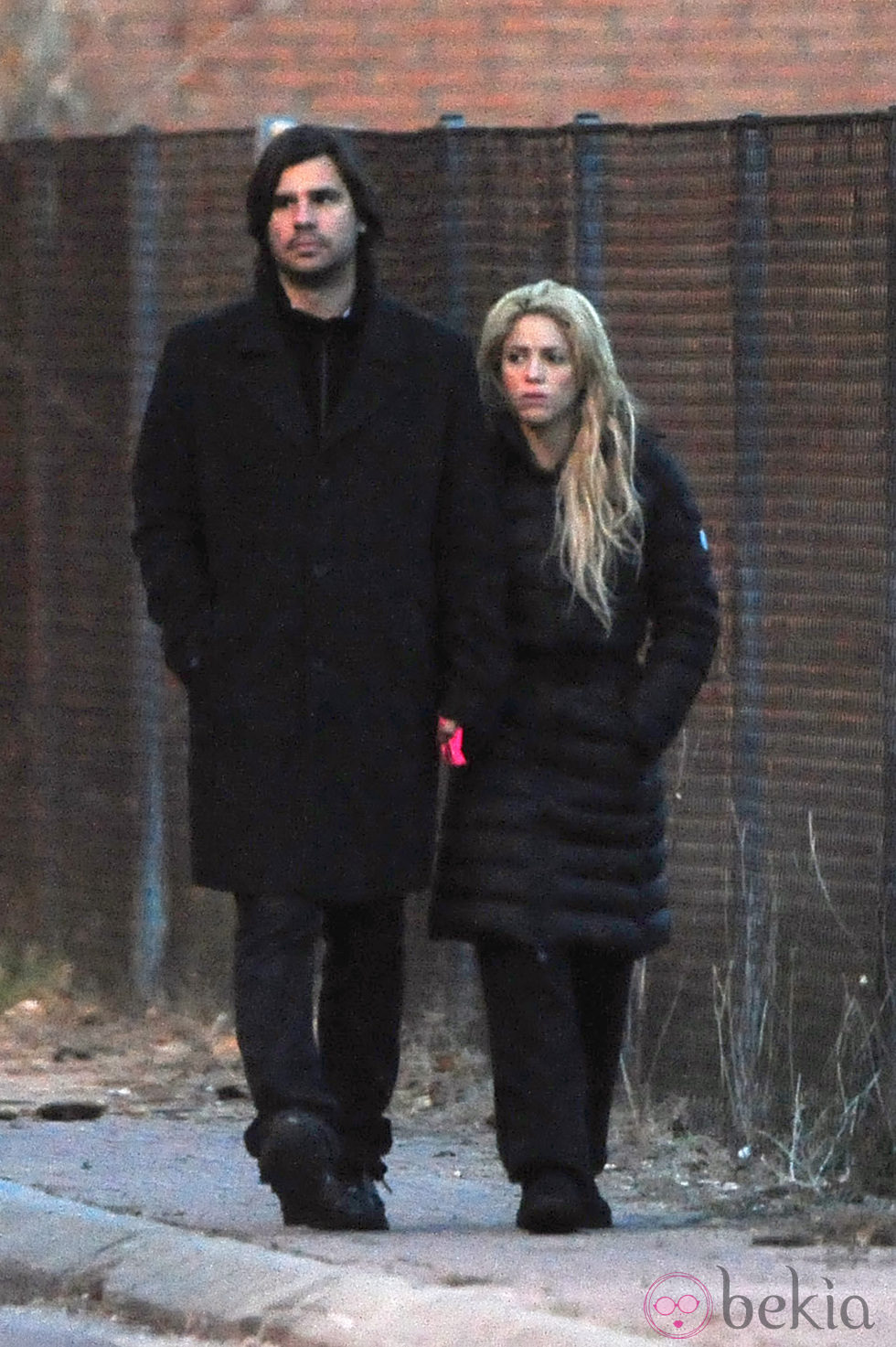 Antonio de la Rúa y Shakira en noviembre de 2010