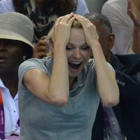 Charlene de Mónaco se desata viendo la natación en Londres 2012 