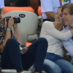 Alejandra de Luxemburgo fotografía a los Príncipes Luis y Tessy en Londres 2012