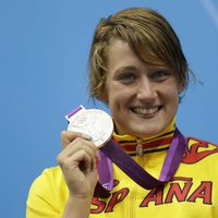 Mireia Belmonte, medalla de plata en 200 metros mariposa en Londres 2012