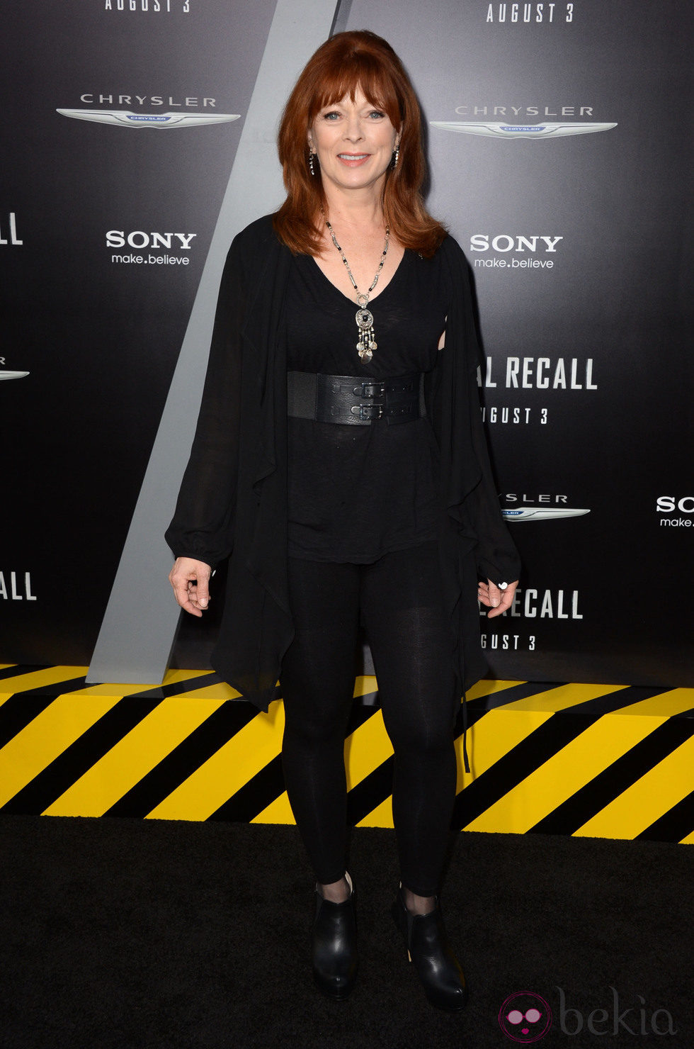 Frances Fisher en el estreno de 'Desafío total' en Los Angeles