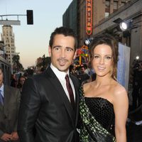 Colin Farrell y Kate Beckinsale en el estreno de 'Desafío total' en Los Angeles