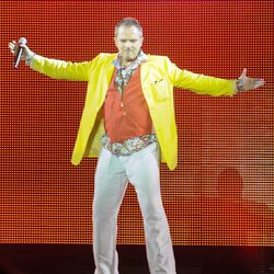 Miguel Bosé ofrece un concierto dentro del Festival Starlite de Marbella 2012