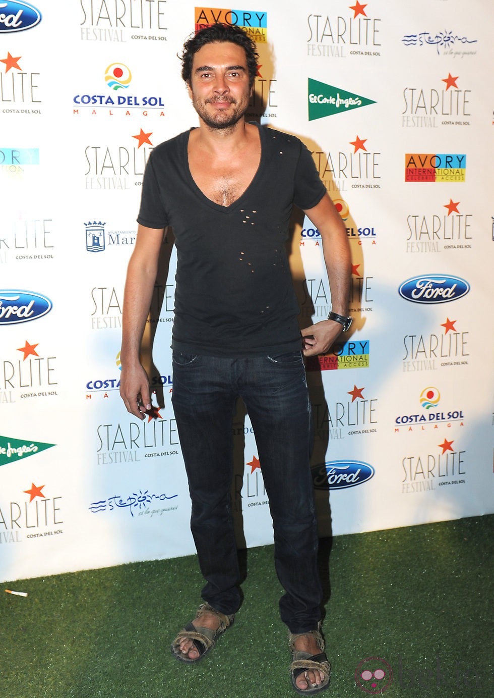 José Manuel seda en el Festival Starlite de Marbella 2012