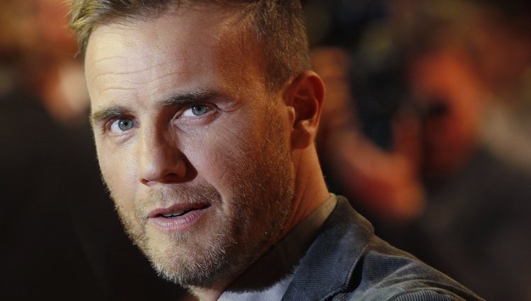 Gary Barlow en la presentación de la película 'Los tres mosqueteros' en Londres