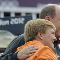 Alberto de Mónaco y Guillermo de Holanda posan juntos en Londres 2012