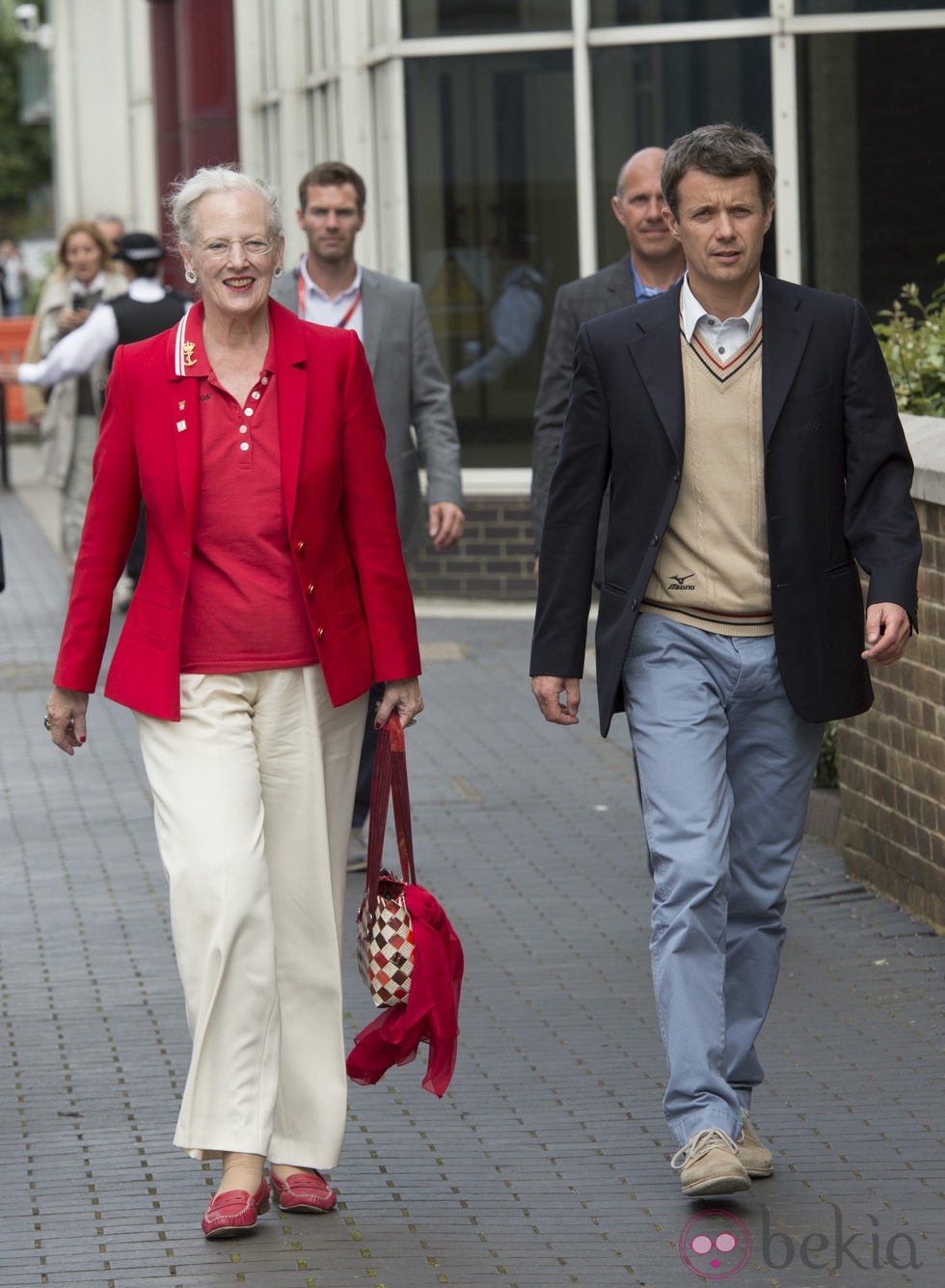 La Reina Margarita y Federico de Dinamarca en Londres 2012