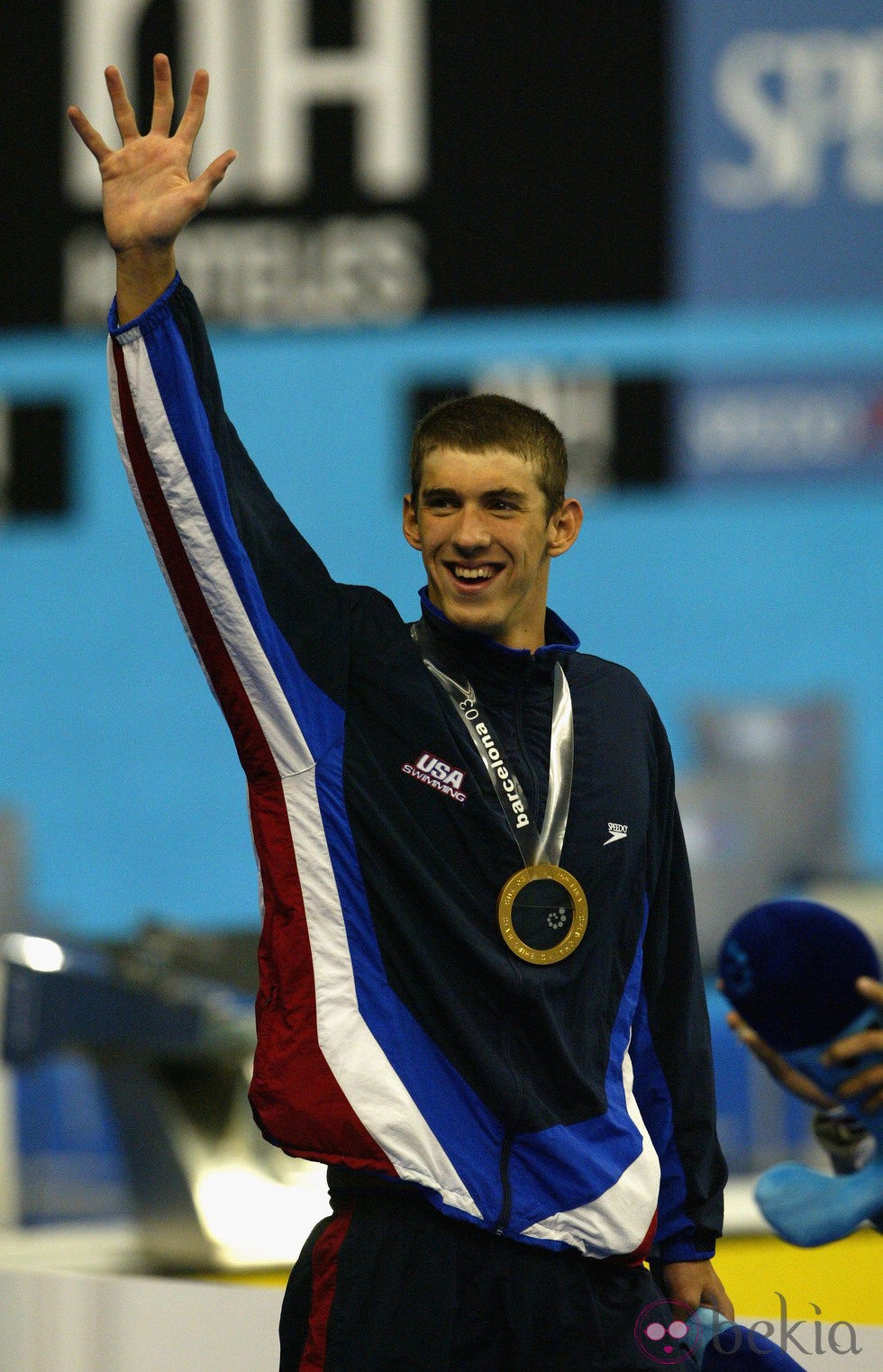 Michael Phelps a los 18 años