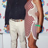 Mar Flores y Javier Merino en la fiesta Flower Power de Ibiza 2012