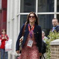 Mary de Dinamarca en la recepción a los deportistas daneses en Londres 2012