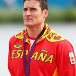 David Cal tras ganar la medalla de plata en los Juegos Olímpicos de Londres 2012