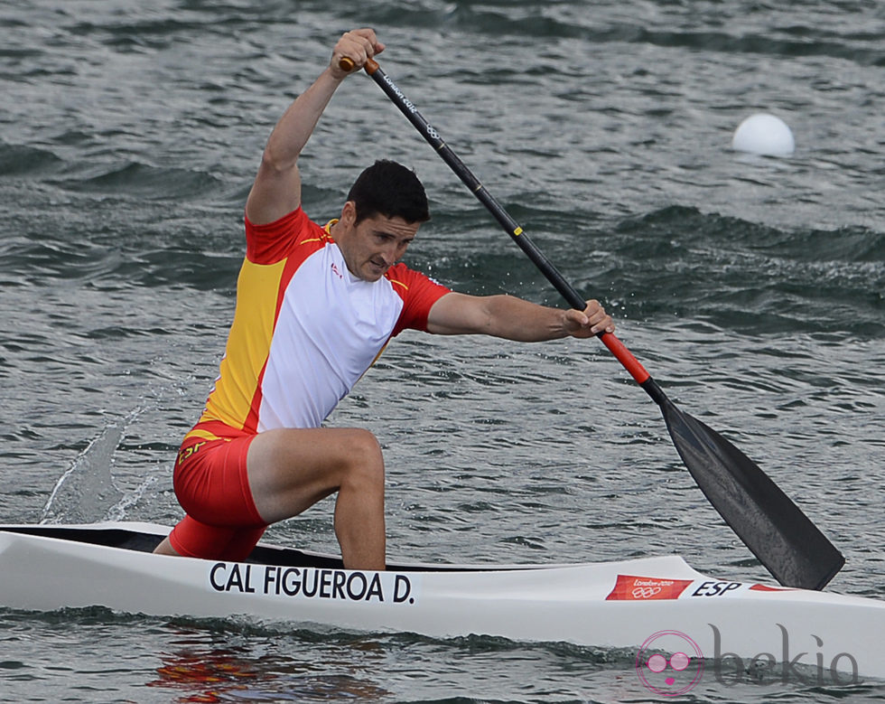 David Cal compitiendo en los Juegos Olímpicos de Londres 2012