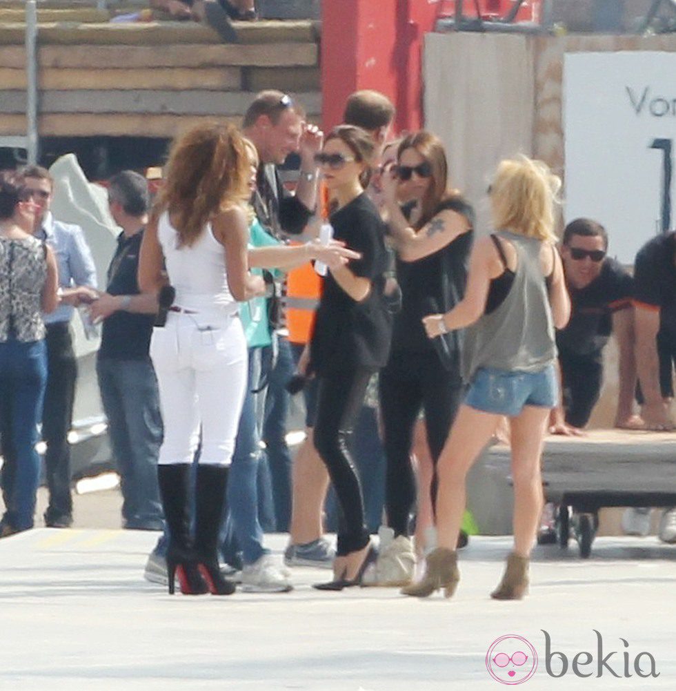 Las Spice Girls planean su actuación en la ceremonia de clausura de los JJ.OO de Londres 2012