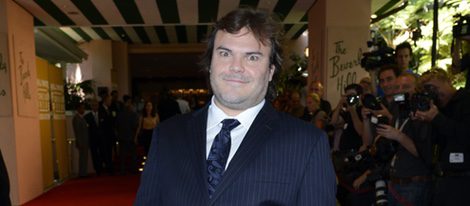 Jack Black en el almuerzo de la Asociación de Prensa Extranjera de Hollywood