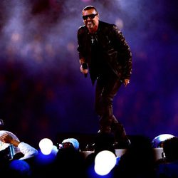 George Michael interpretó 'Freedom' en la gala de clausura de los Juegos Olímpicos