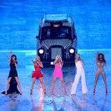 Las Spice Girls, reunidas en la clausura de Londres 2012