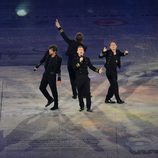 Take That en la clausura de los Juegos Olímpicos