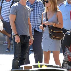 Jennifer Aniston y Justin Theroux de vacaciones en Roma