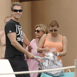 María Teresa Campos, Terelu Campos y Carlos Pombo de vacaciones en Marbella