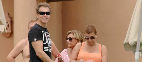 María Teresa Campos, Terelu Campos y Carlos Pombo de vacaciones en Marbella