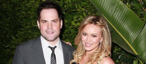 Hilary Duff y su marido Mike Comrie