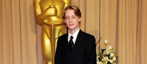 Macaulay Culkin en la sala de prensa de la ceremonia de los Oscars