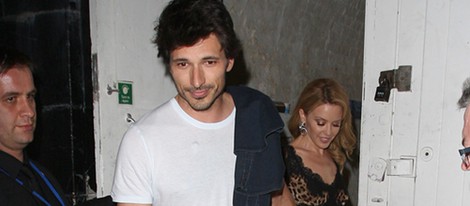 Kylie Minogue y Andrés Velencoso en la presentación del nuevo Samsung Galaxy Note